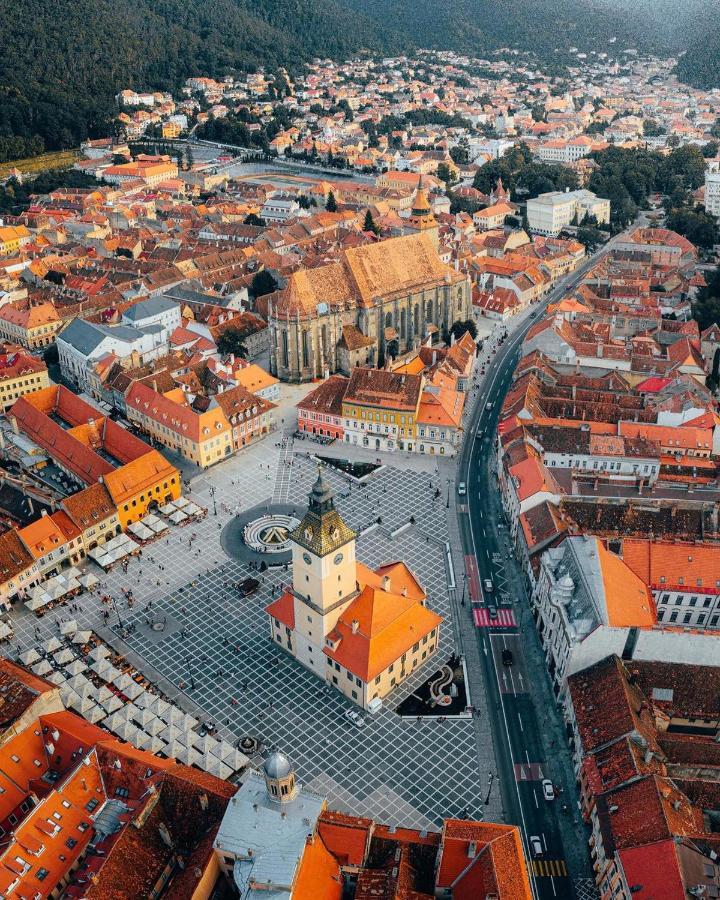 Casa Nicolae Teclu Lägenhet Braşov Exteriör bild