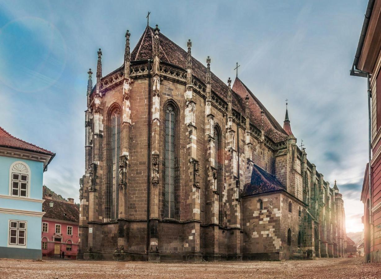 Casa Nicolae Teclu Lägenhet Braşov Exteriör bild